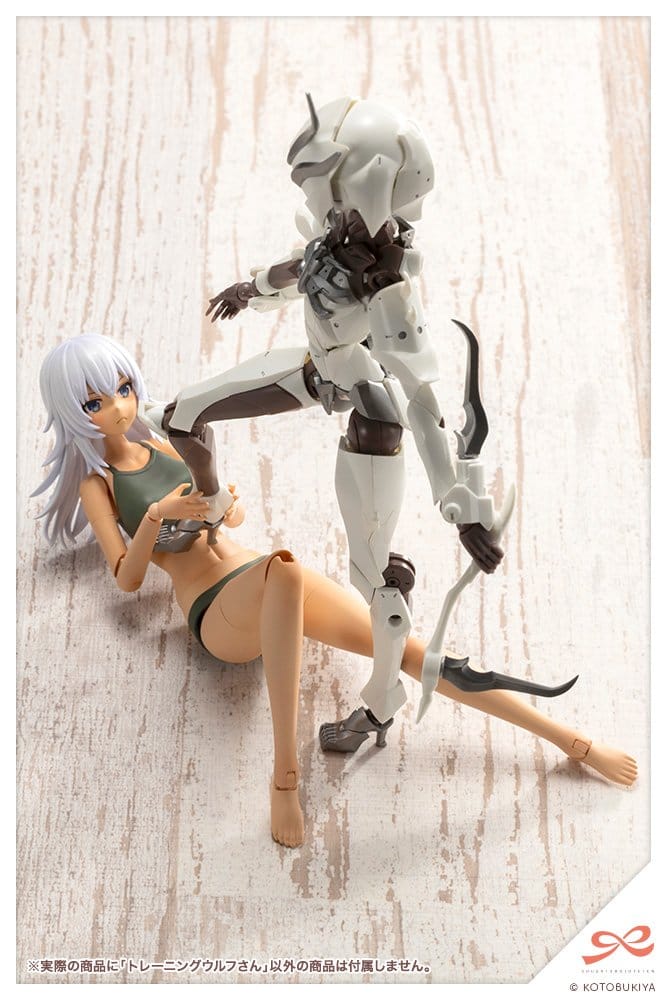 Kotobukiya Sousai Shojo Teien Training Wolf Plastic Model 1/10 Kit