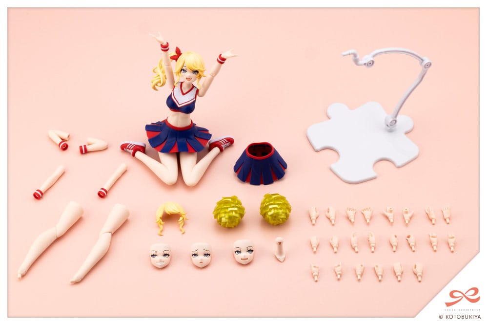 Kotobukiya Sousai Shojo Teien Vitamin Yell Seira Ichijo Cheerleading Costume Dreaming Style Ver. 1/10 Plastic Model Kit
