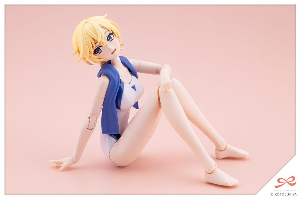 Kotobukiya Sousaishojoteien Rui Saotome Touou High School Competitive Swimsuit Dreaming Style White Dolphin 1/10