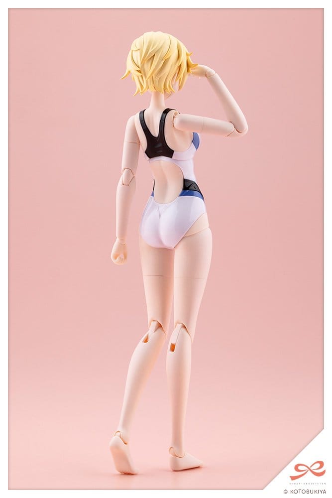 Kotobukiya Sousaishojoteien Rui Saotome Touou High School Competitive Swimsuit Dreaming Style White Dolphin 1/10