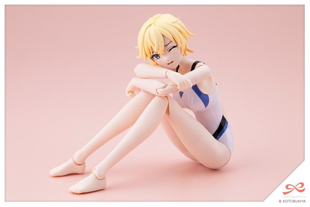 Kotobukiya Sousaishojoteien Rui Saotome Touou High School Competitive Swimsuit Dreaming Style White Dolphin 1/10