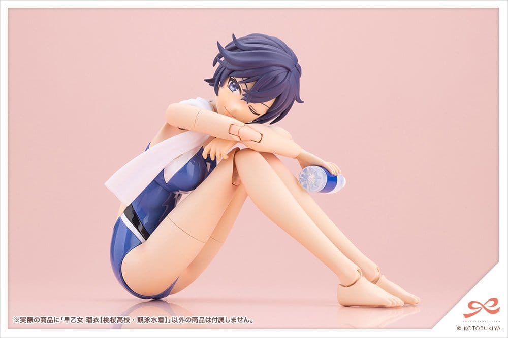 Kotobukiya Sousaishojoteien Rui Saotome Touou High School Competitive Swimsuit 1/10 Plastic Model Kit