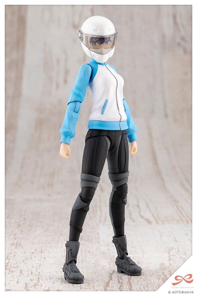 Kotobukiya Touhou Sousai Shojo Teien Rui Saotome High School Tracksuit 1/10 Plastic Model Kit