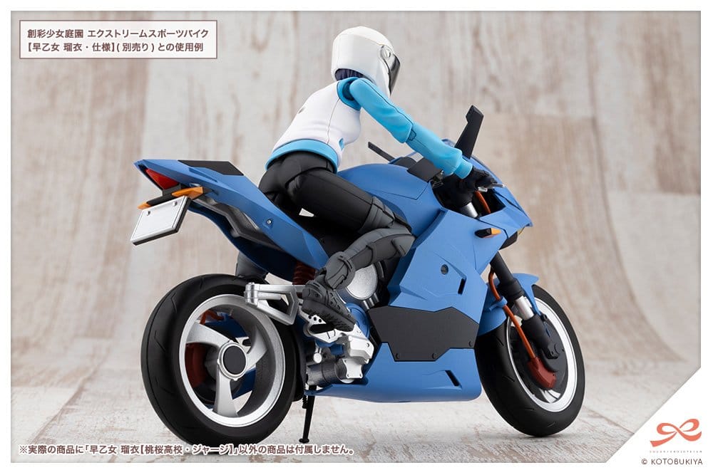 Kotobukiya Touhou Sousai Shojo Teien Rui Saotome High School Tracksuit 1/10 Plastic Model Kit