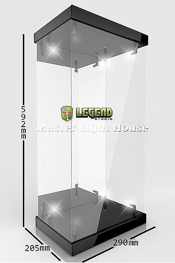 Legend Studio Master Light House Acryl Display Case mit Beleuchtung für 1/4 Actionfiguren