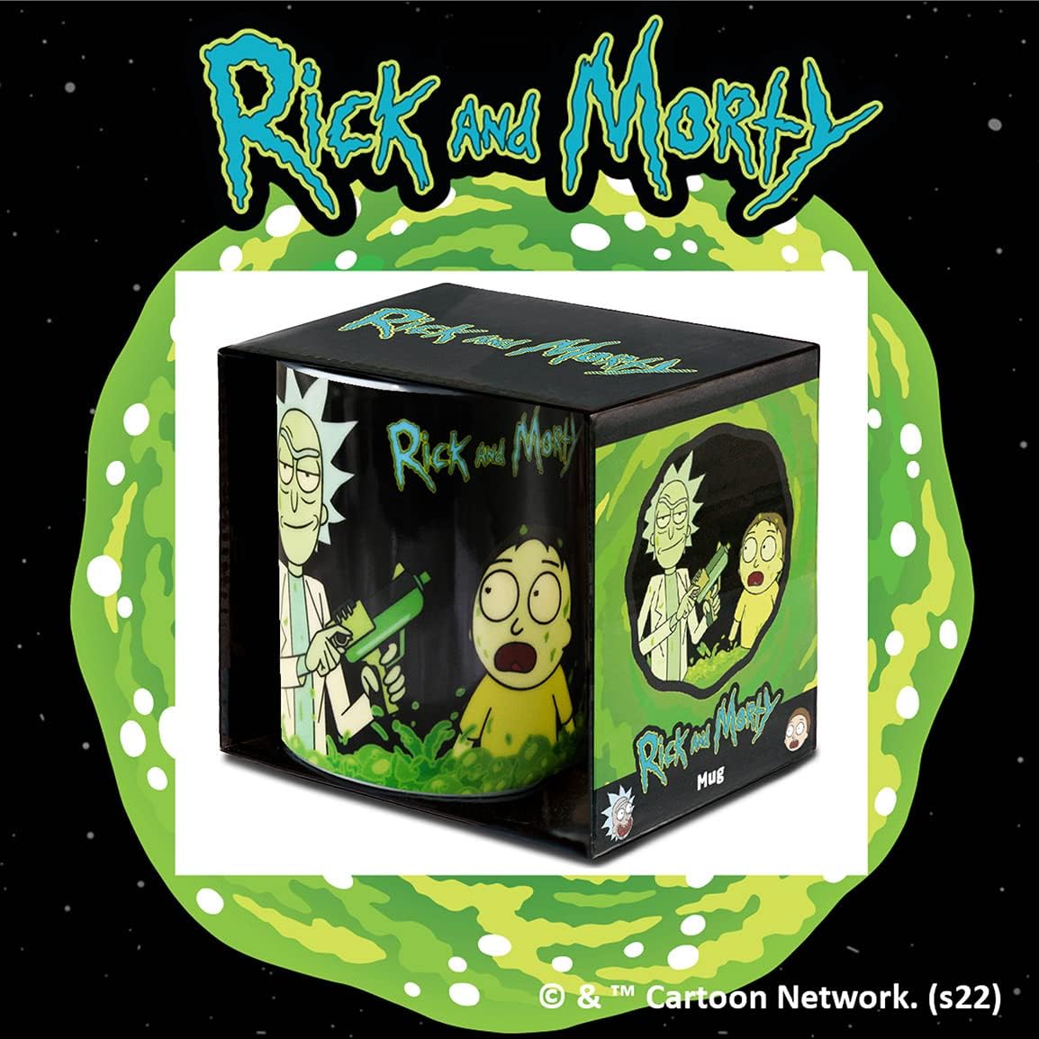 Logoshirt Rick and Morty The Acid Vat Tasse