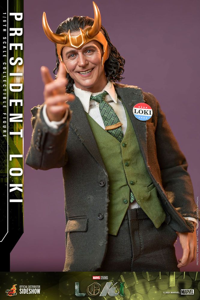 Loki Actionfigur 1/6 President Loki 31 cm Hot Toys