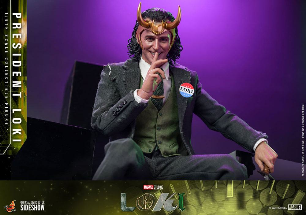 Loki Actionfigur 1/6 President Loki 31 cm Hot Toys