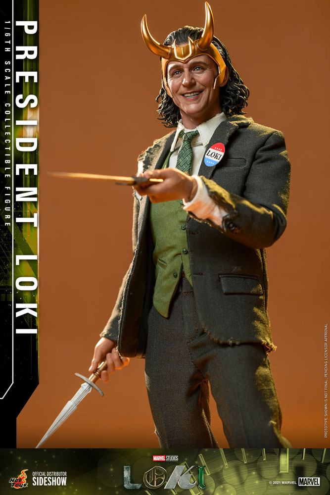 Loki Actionfigur 1/6 President Loki 31 cm Hot Toys