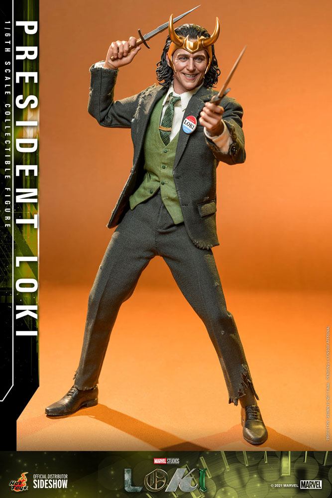 Loki Actionfigur 1/6 President Loki 31 cm Hot Toys