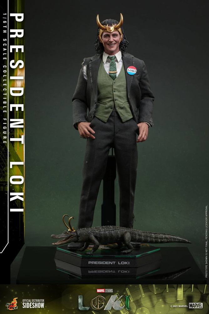 Loki Actionfigur 1/6 President Loki 31 cm Hot Toys