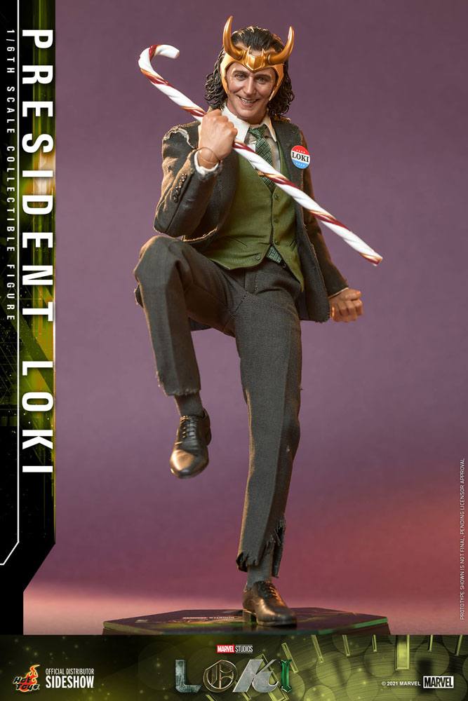 Loki Actionfigur 1/6 President Loki 31 cm Hot Toys