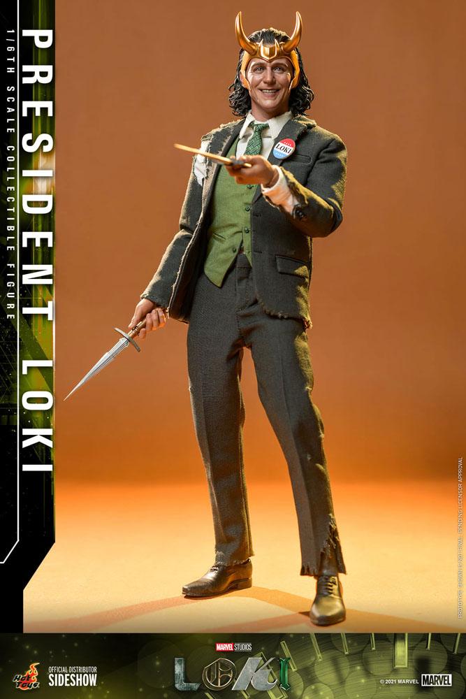 Loki Actionfigur 1/6 President Loki 31 cm Hot Toys