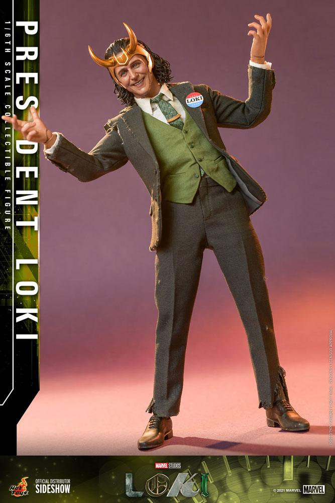 Loki Actionfigur 1/6 President Loki 31 cm Hot Toys