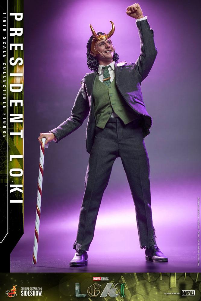 Loki Actionfigur 1/6 President Loki 31 cm Hot Toys