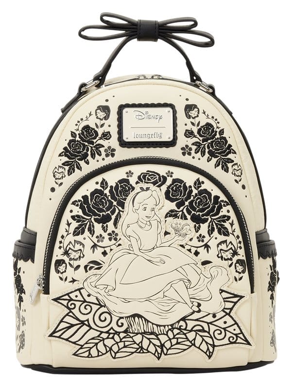 Loungefly Alice in Wonderland Embroidered Floral Mini Backpack