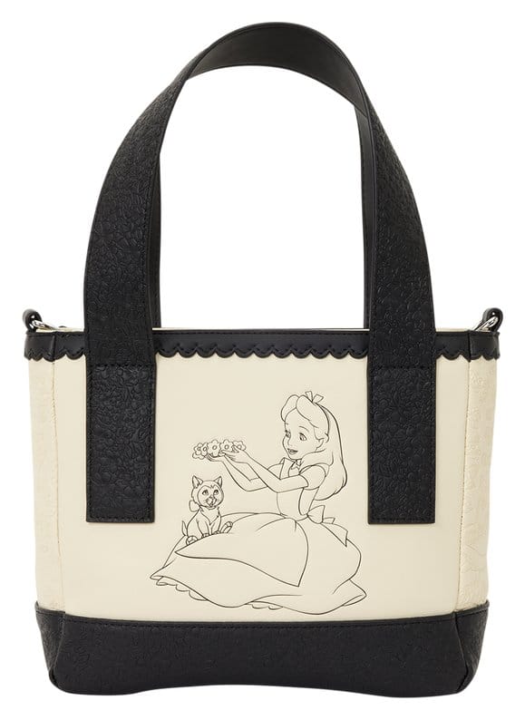 Loungefly Alice in Wonderland Mini Tote Crossbody Bag