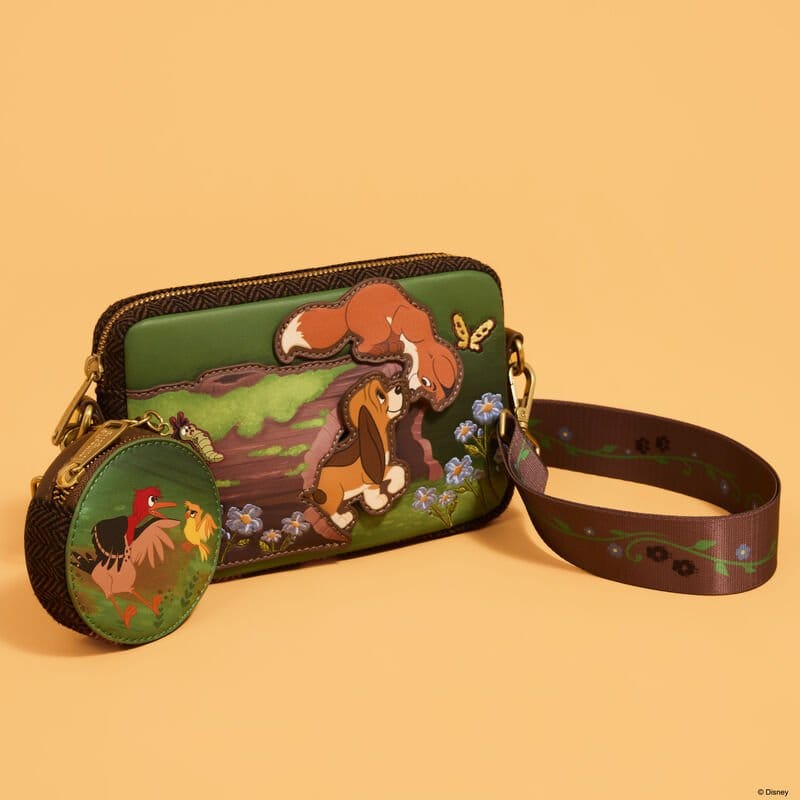 Loungefly Cap Und Capper Tod & Vixey By Loungefly Tragetasche