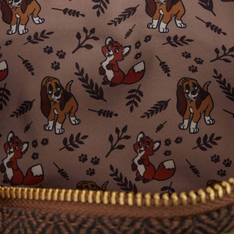 Loungefly Cap Und Capper Tod & Vixey By Loungefly Tragetasche