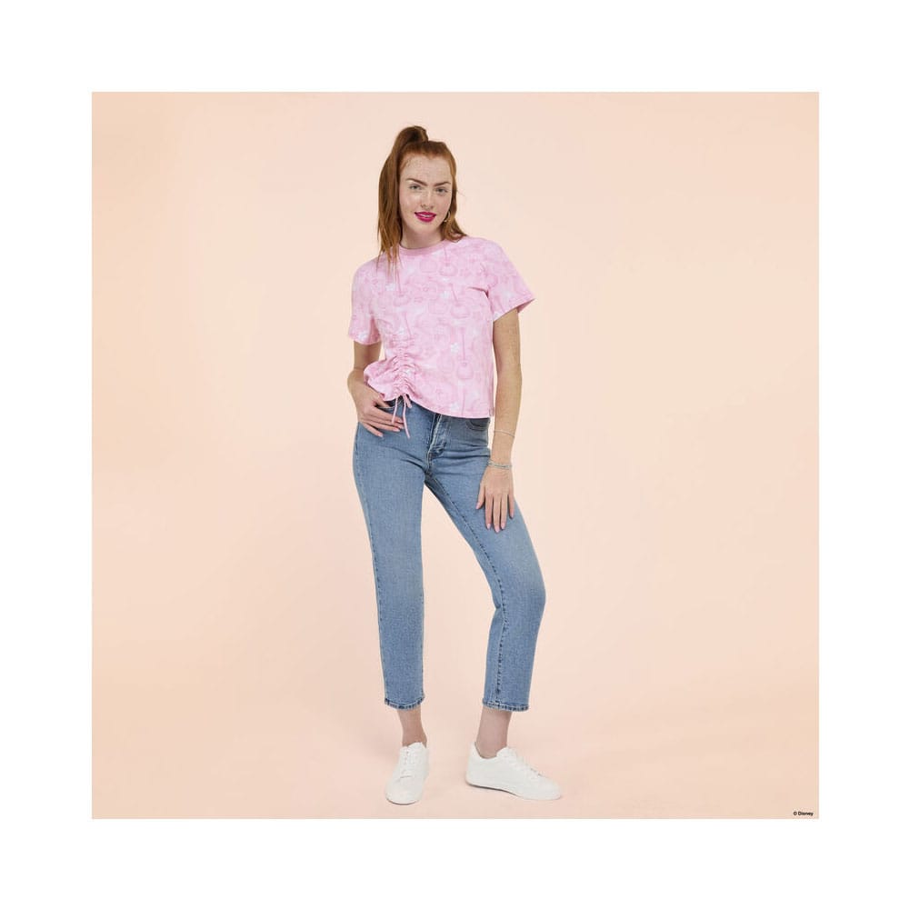 Loungefly Disney By Loungefly Hannah Montana Tee T-Shirt Unisex Shirred Hem Größe XXL