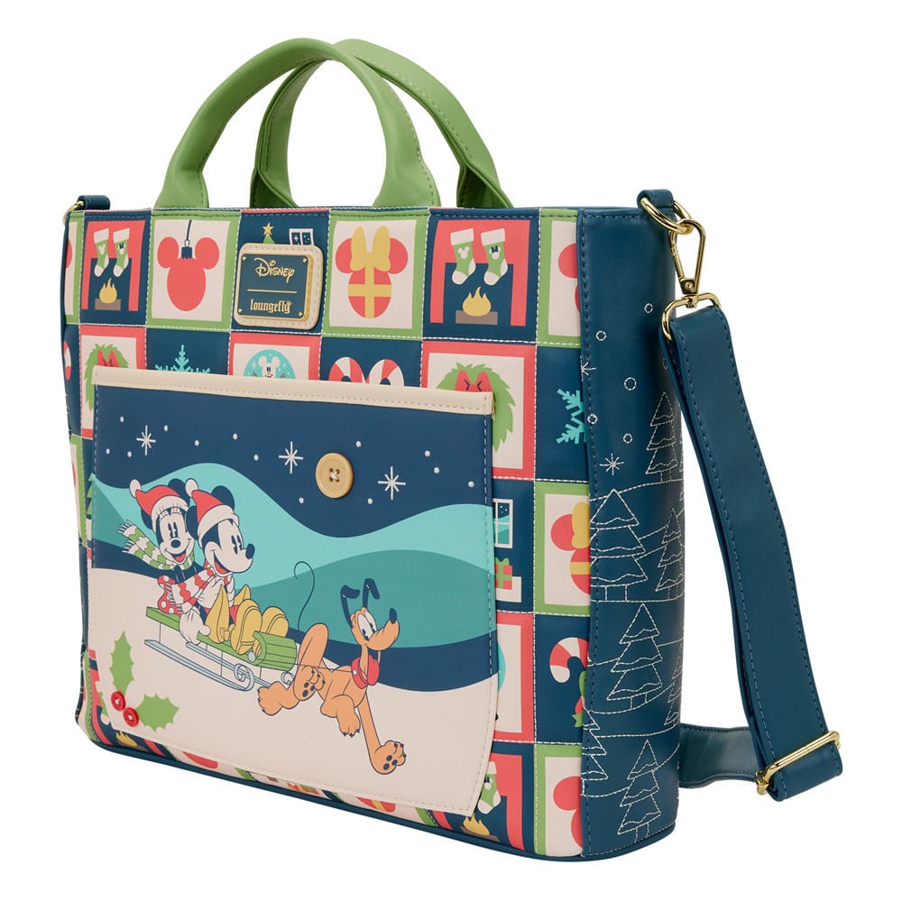 Loungefly Disney By Mickey And Minnie Holiday Loungefly Tragetasche