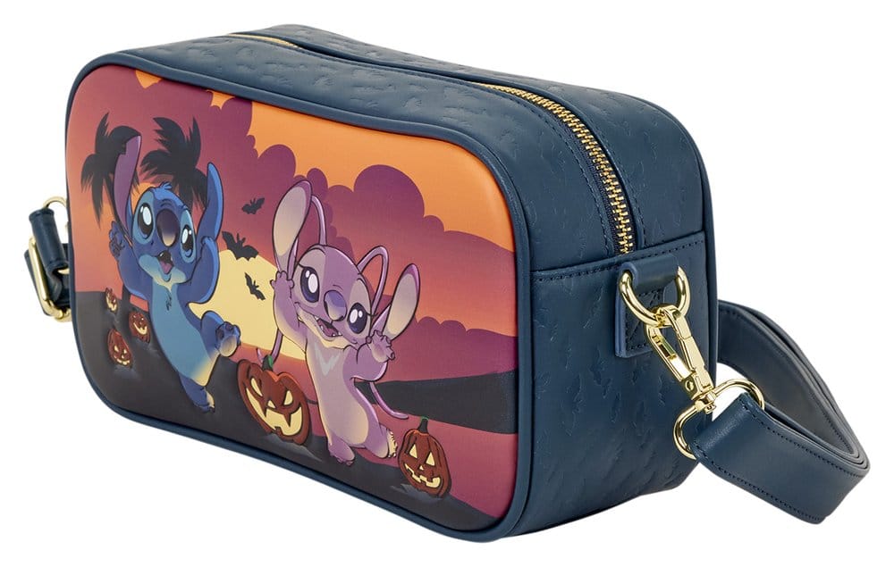 Loungefly Disney Halloween Costumes Stitch & Angel By Loungefly Umhängetasche