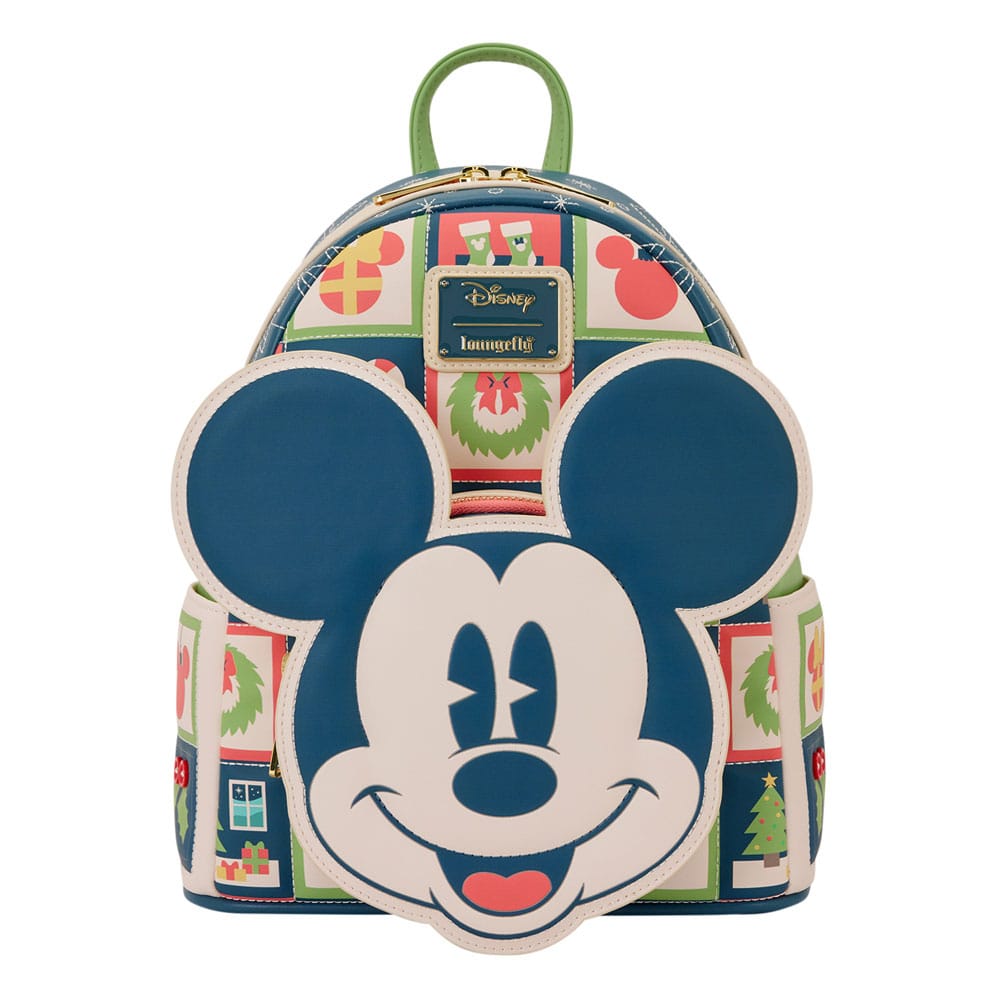 Loungefly Disney Mickey and Minnie Holiday by Loungefly Mini Rucksack