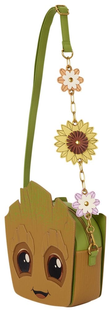 Loungefly Guardians of the Galaxy by Loungefly Groot Floral Umhängetasche