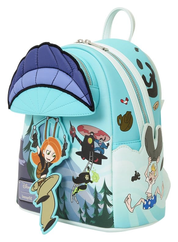 Loungefly Kim Possible Paragliding Mini Backpack