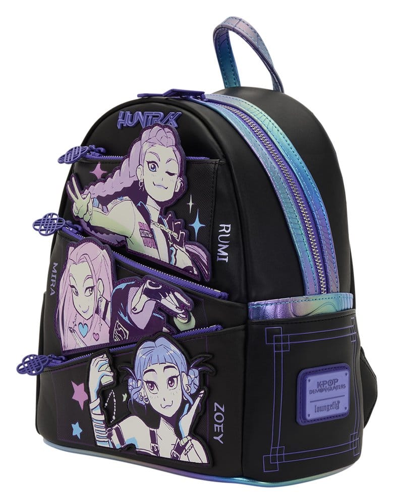 Loungefly KPop Demon Hunters By Loungefly Huntrix Mini-Rucksack
