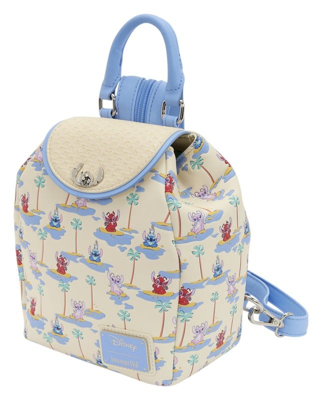 Loungefly Lilo & Stitch Stitch Angel & Leroy by Loungefly Micro Rucksack