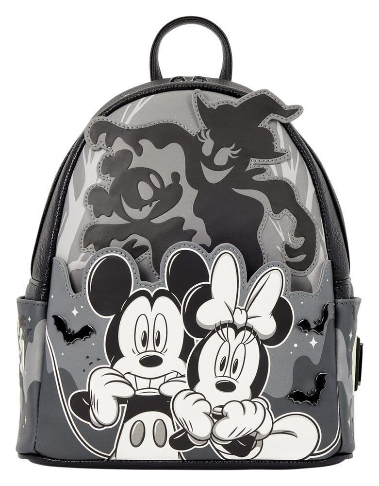 Loungefly Mickey & Minnie Ghost Light Up Glow by Loungefly Mini Rucksack
