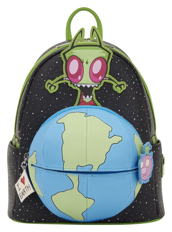 Loungefly Nickelodeon Invader Zim Glow by Loungefly Mini Rucksack