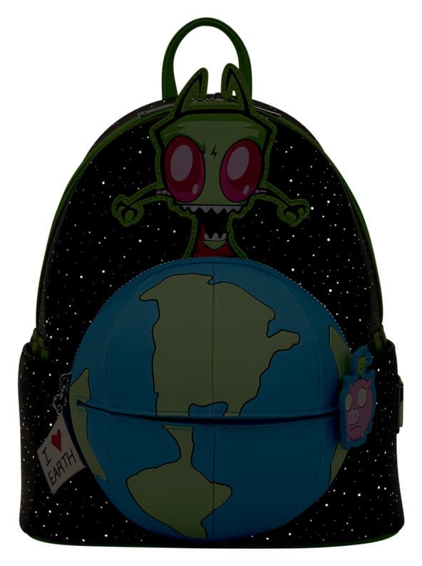 Loungefly Nickelodeon Invader Zim Glow by Loungefly Mini Rucksack