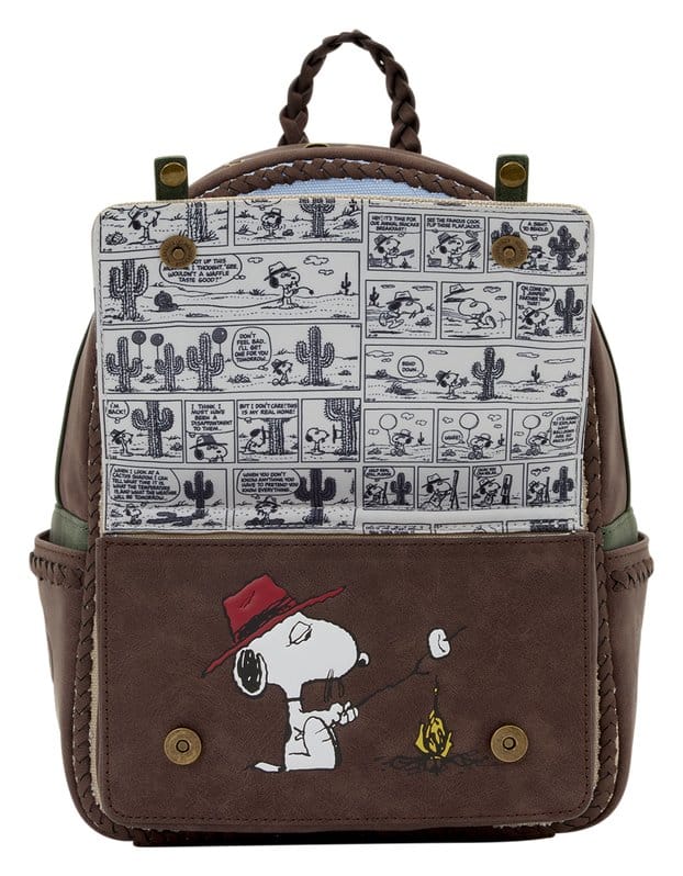 Loungefly Peanuts by Loungefly Mini Rucksack Spike Desert