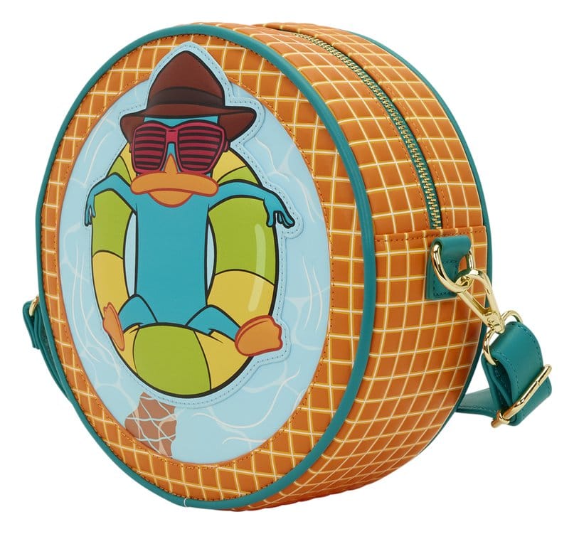 Loungefly Phineas & Ferb Perry the Platypus Pool Crossbody Bag