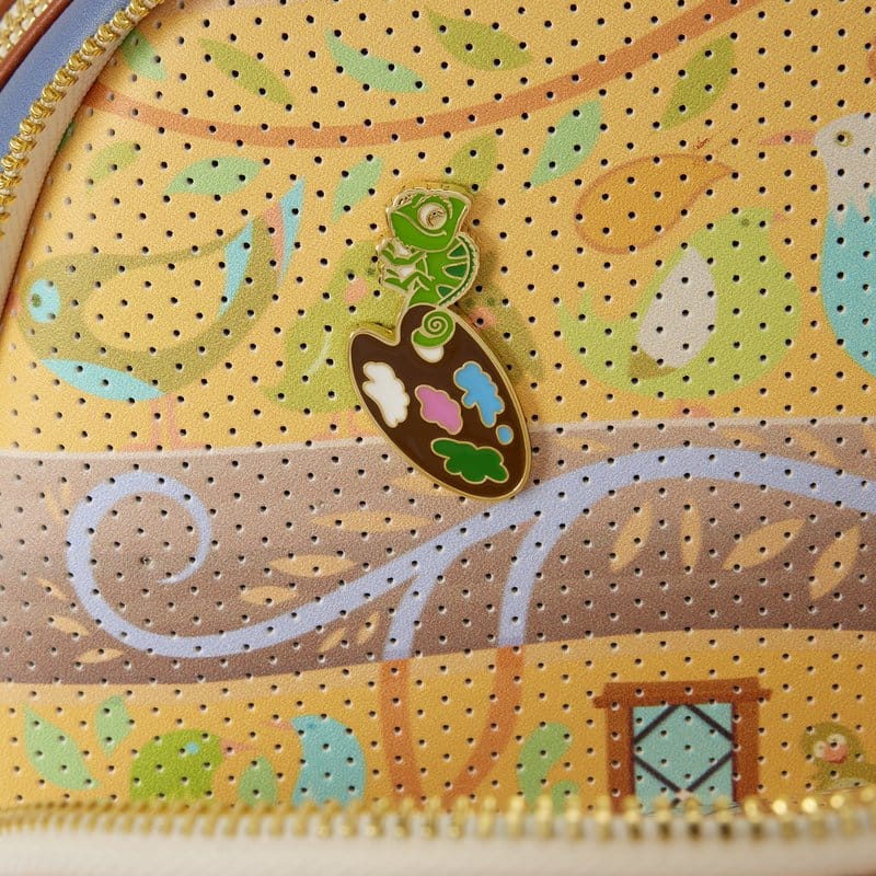 Loungefly Rapunzel Neu verföhnt Rapunzel Painting By Loungefly Mini Rucksack
