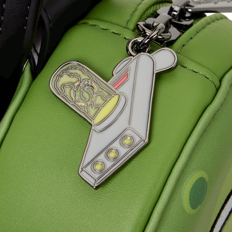 Loungefly Rick And Morty Pickle Rick Loungefly Sling Brusttasche Umhängetasche
