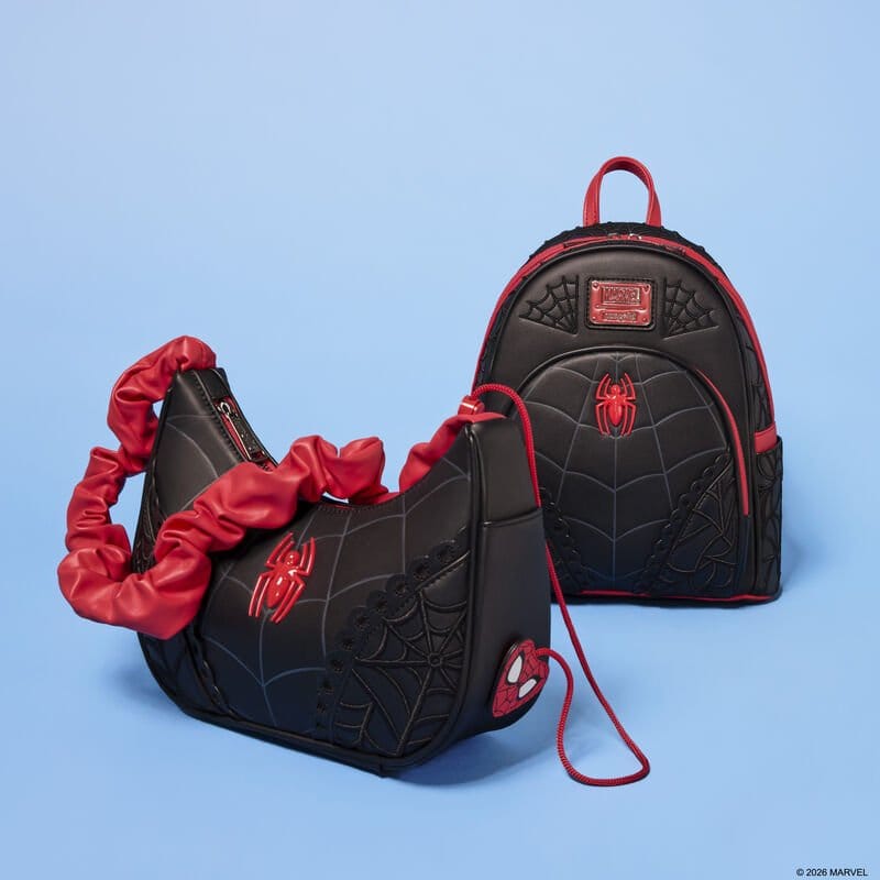 Loungefly Spider-Man By Loungefly Spider Web Umhängetasche