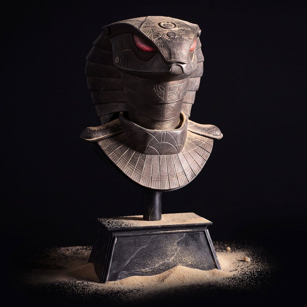 Master Replicas Stargate Apophis Serpent Guard Helmet Desktop Helm-Replik Replica