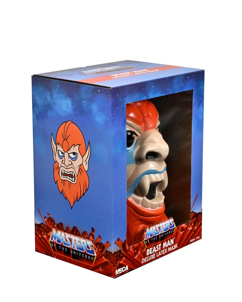 Masters of the Universe - Beastman Deluxe Latexmaske Replik NECA