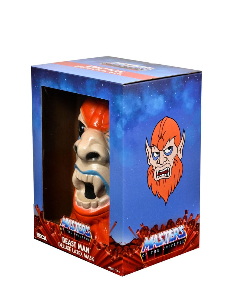Masters of the Universe - Beastman Deluxe Latexmaske Replik NECA
