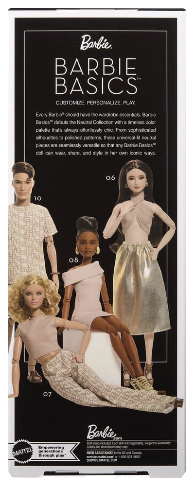 Mattel Barbie Basics Model 07 Signature Puppe