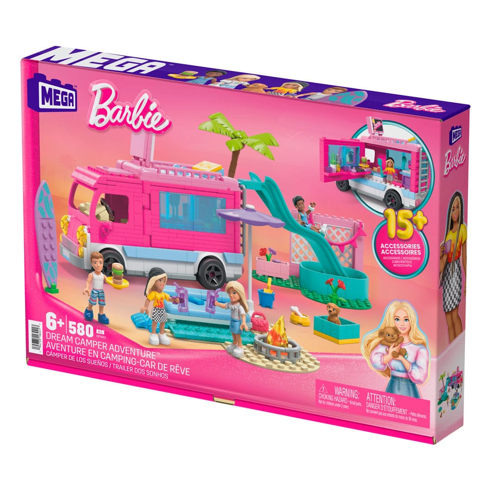 Mattel Barbie MEGA Abenteuer mit dem Traumwohnmobil Bauset