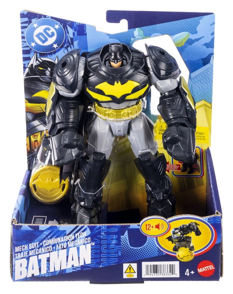 Mattel DC Premier Batman Mecha Suit Mit Sound & Licht Actionfigur
