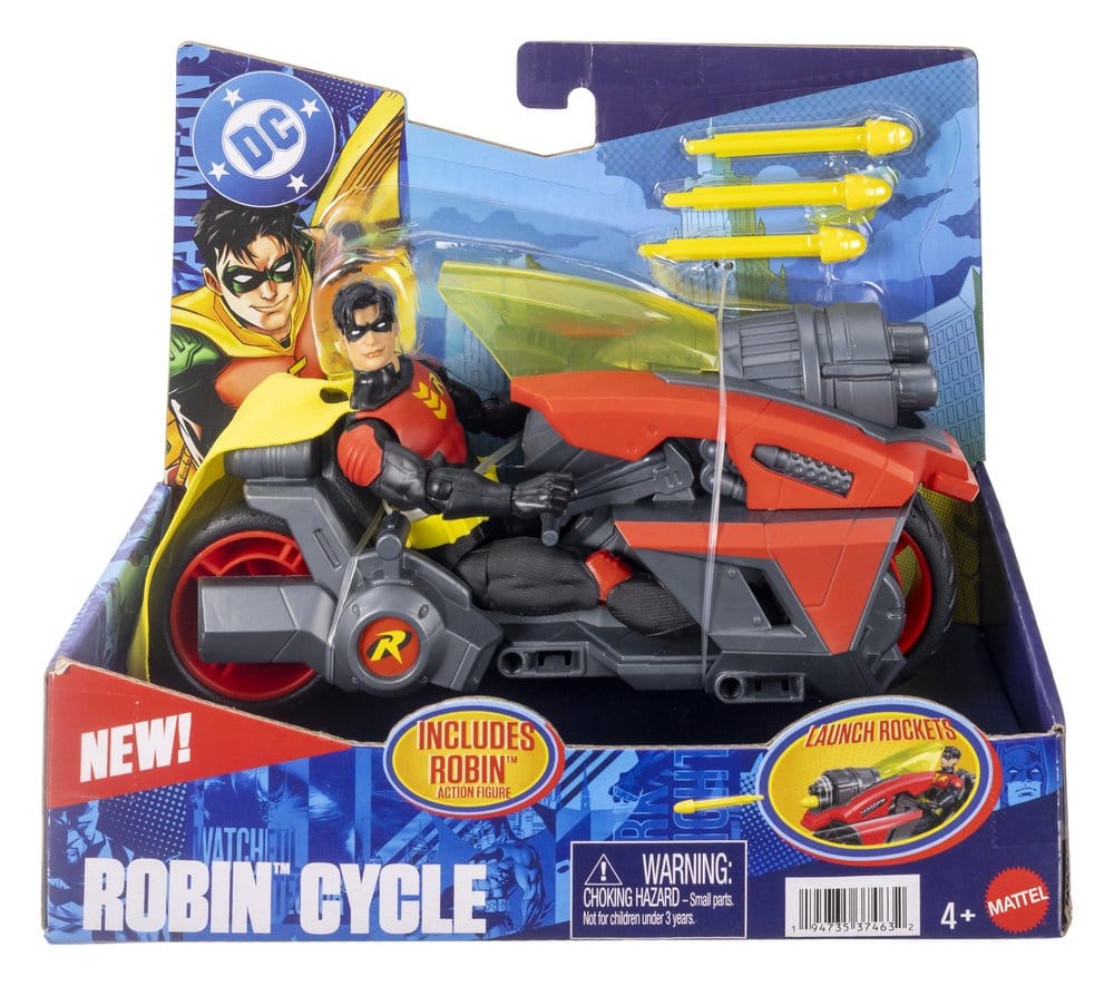 Mattel DC Premier Robin Cycle Fahrzeug
