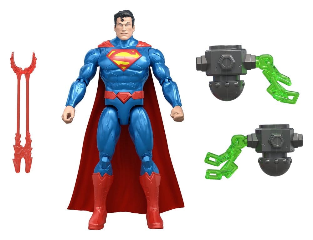 Mattel DC Premier Superman Heat Vision mit Sound & Licht Actionfigur