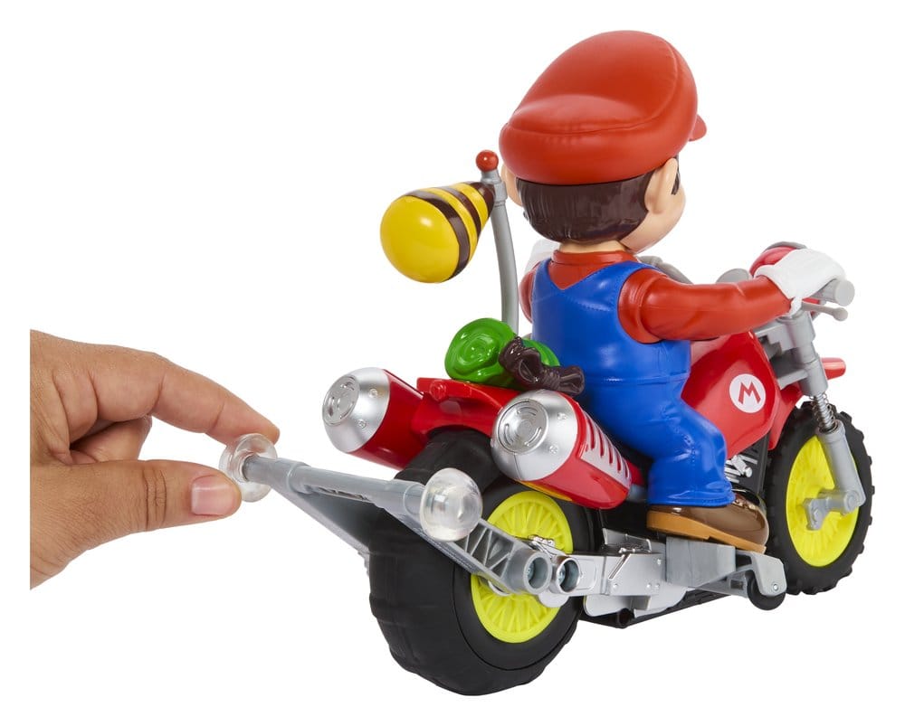 Mattel Der Super Mario Galaxy Film Mario Hot Wheels RC Motorrad Wheelie Motocross