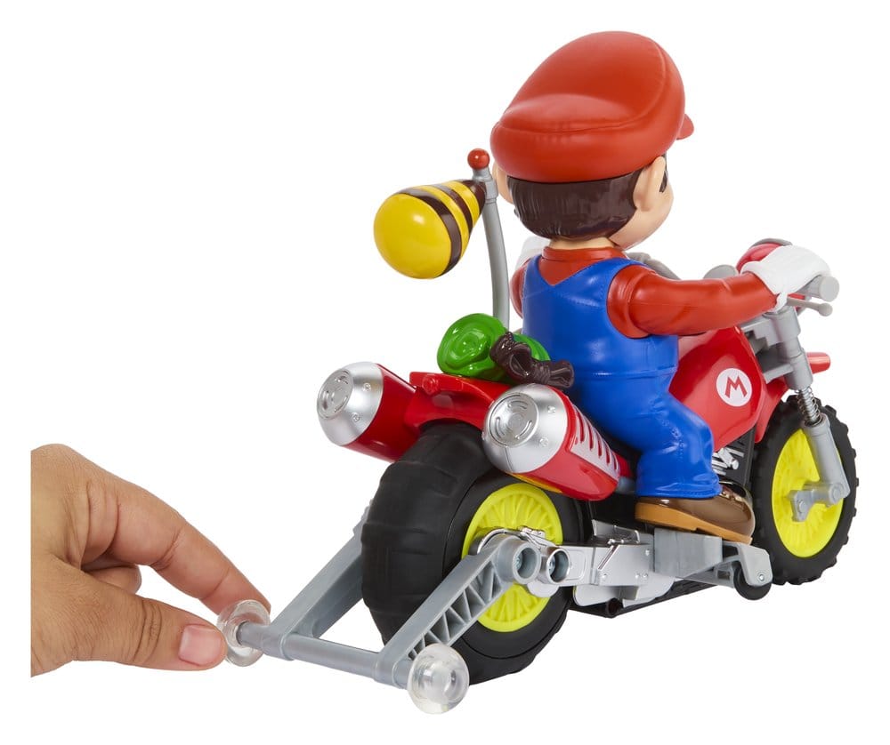 Mattel Der Super Mario Galaxy Film Mario Hot Wheels RC Motorrad Wheelie Motocross