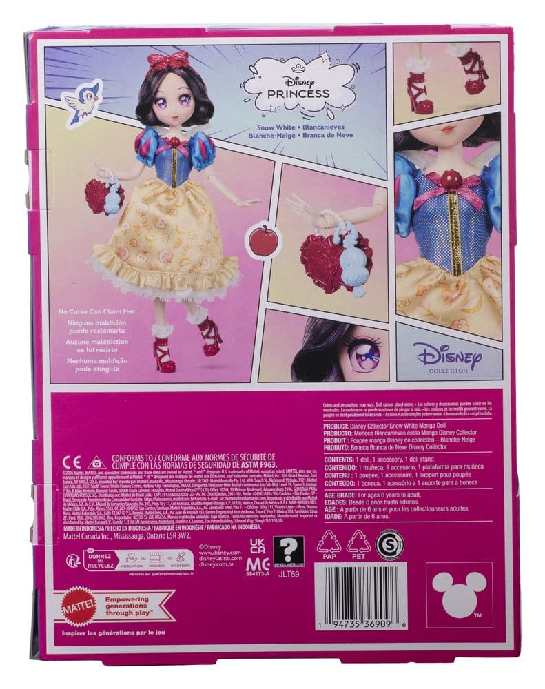 Mattel Disney Princess Schneewittchen Manga Puppe